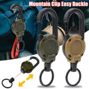 Retractable Carabiner Keychain for Work