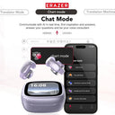 Erazer XF28 AI Translator Ear Clips with LCD Display Sporty Wireless Earphones