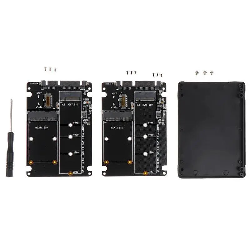 SATA To M2 SSD Adapter Dual Drive Support Boost Performance