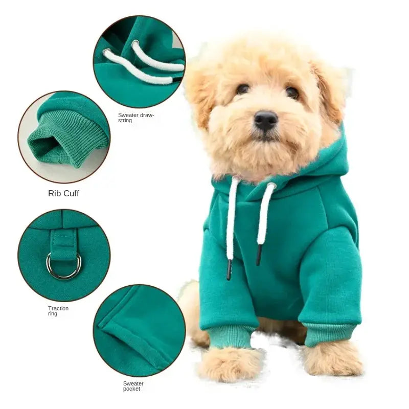Dog Clothes Hoodie For Small And Medium Dogs Vest Apparel