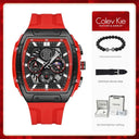 Colevkie Barrel Shaped Men's Mechanical Watch 2024