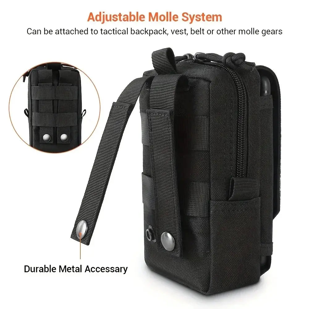 Waist Bag EDC Tool Bag Vest Pouch Waterproof Tactical Belt