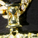 Luxury Gold Plated Saint Pendant