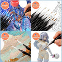 Weasel Hair Art Brushes Set For Versatile Painting