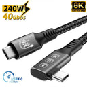 240W USB C Cable - 40Gbps Fast Charge