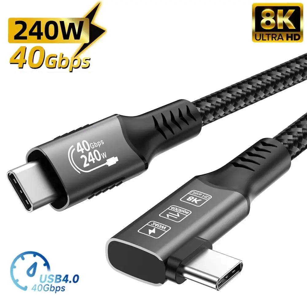 240W USB C Cable - 40Gbps Fast Charge — product view 7