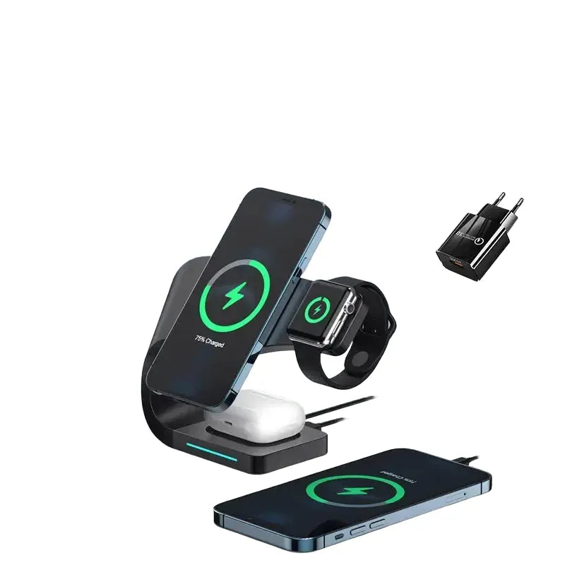 Magnetic Wireless Charger - Charges Devices — product view 1