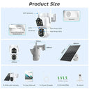 Smart Solar IP Camera for Home Security