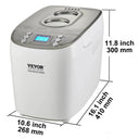 SucceBuy Bread Maker 15 In 1 Automatic