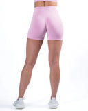 High Waist Scrunch Butt Seamless Yoga Shorts for Women