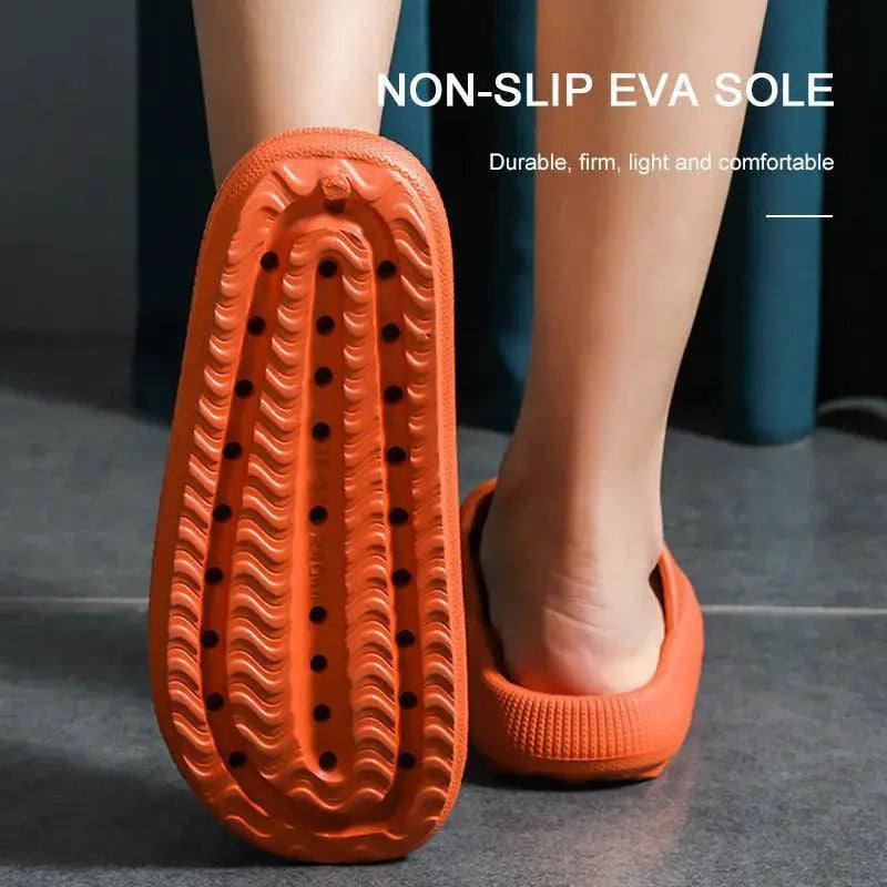 Rimocy Indoor Slides Platform Sandals For Women Comfort