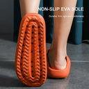 Non-Slip Thick Platform Slides for Women