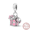 Charm Sterling Silver Luminous Firefly