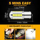 Super Bright LED Car Brake Lamp Bulbs