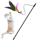 Cat Teaser Rod Toy for Cats Active Play