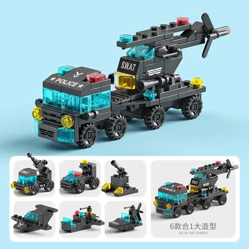City Vehicles Blocks for Creative Play — product view