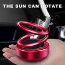 Solar Car Air Freshener Aromatherapy Car Accessories Decor