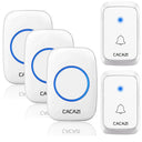 CACAZI A06 Wireless Doorbell 300M Range 36 Chimes Waterproof