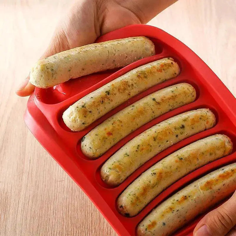 Versatile Silicone Sausage and Ham Mold for Baby Food