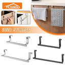 Stainless Steel Over Door Towel Rack Stylish Kitchen Organizer