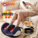 Large Size Electric Foot Massager Infrared Hot Compress Arm Roller Kneading Squeeze Calf Bionic Massage Deep Relaxation Muscles