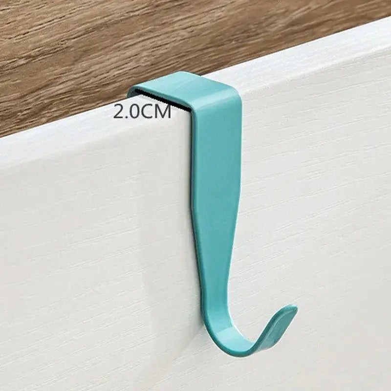 Two Pack Cabinet Door Hooks Colorful Kitchen Hanger Storage