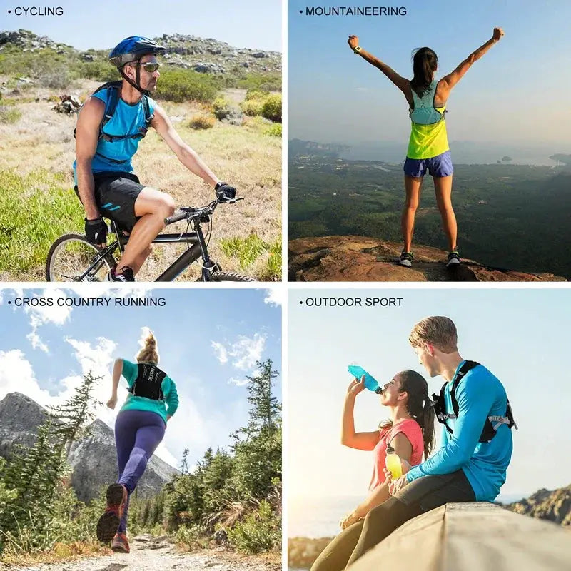 INOXTO Unisex Ultra-light 5L Hydration Running Backpack