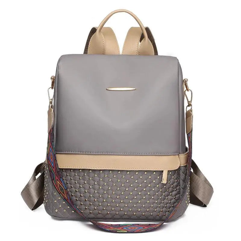Oxford Women's Large Capacity Anti Theft Backpack