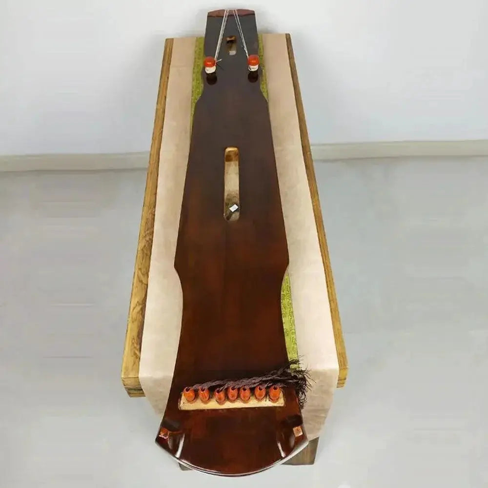 Wood 7 Strings Portable Guzheng For Beginners And Pros