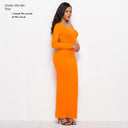 Elegant Bodycon Maxi Dress for Stylish Women Apparel