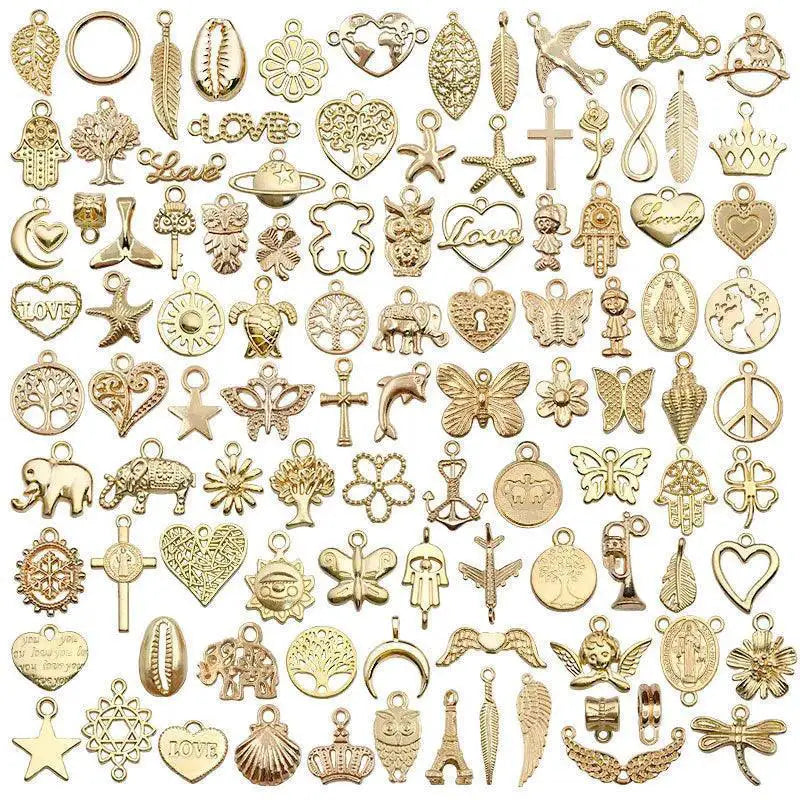 Animal Charm Beads Set DIY Crafters Dream Kit Creative Fun - OurLum.com