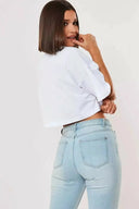 Cotton Yoga Crop Top for Women Cool