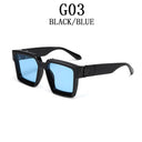 Unisex Luxury Retro Square Sunglasses with UV400 Protection