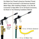 High Pressure Water Gun - Foam And Shower Mode