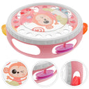 Children Clapping Tambourine Kids Hand Crank Musical Toy