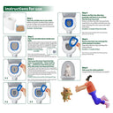Cat Toilet Training Kit: Reusable Trainer for Cats