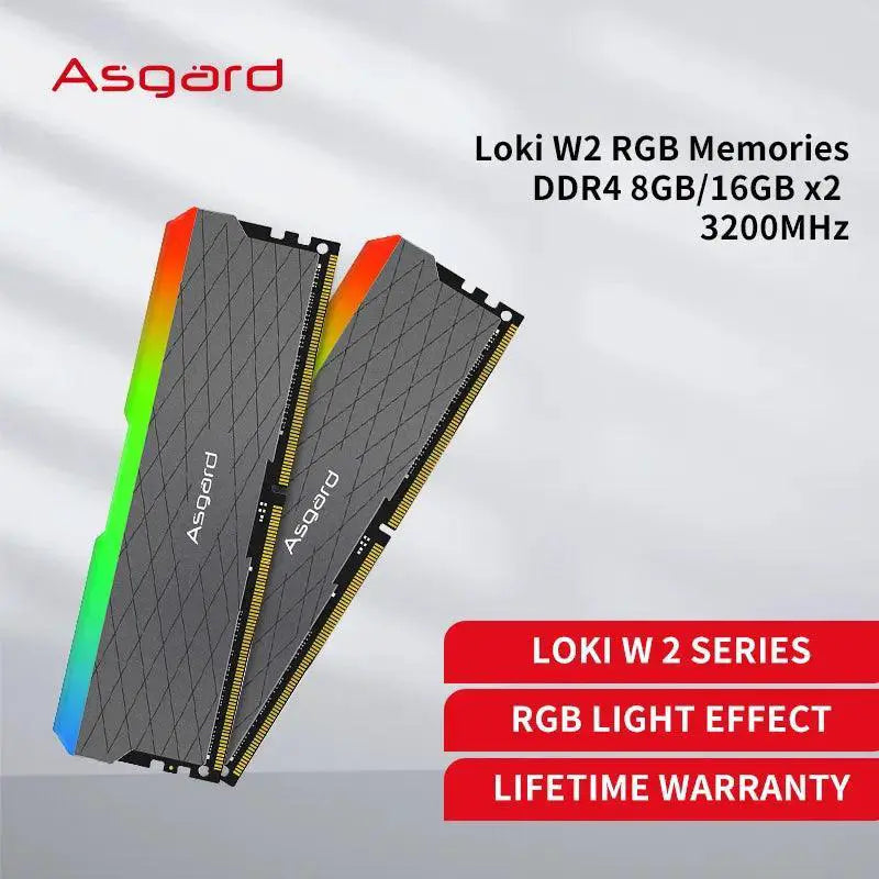 Asgard Loki W2 RGB RAM DDR4 3200MHz High Performance