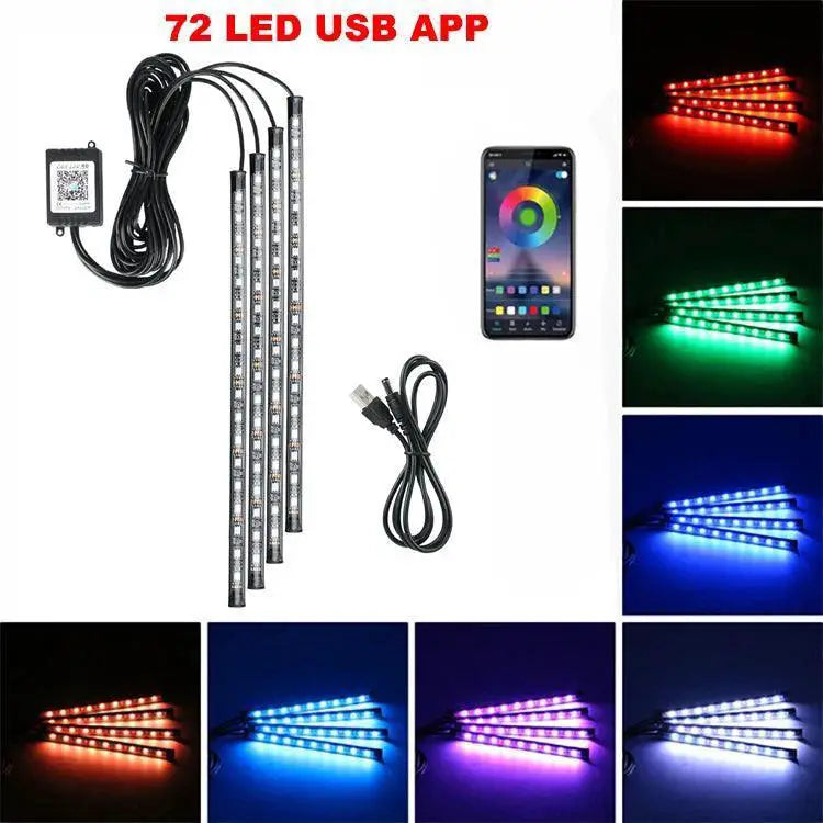 Music Sync Car Interior LED Lighting Kit — product view 17