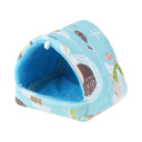 Cozy Mini Pet Nest: Winter Warm Guinea Pig House and Bed