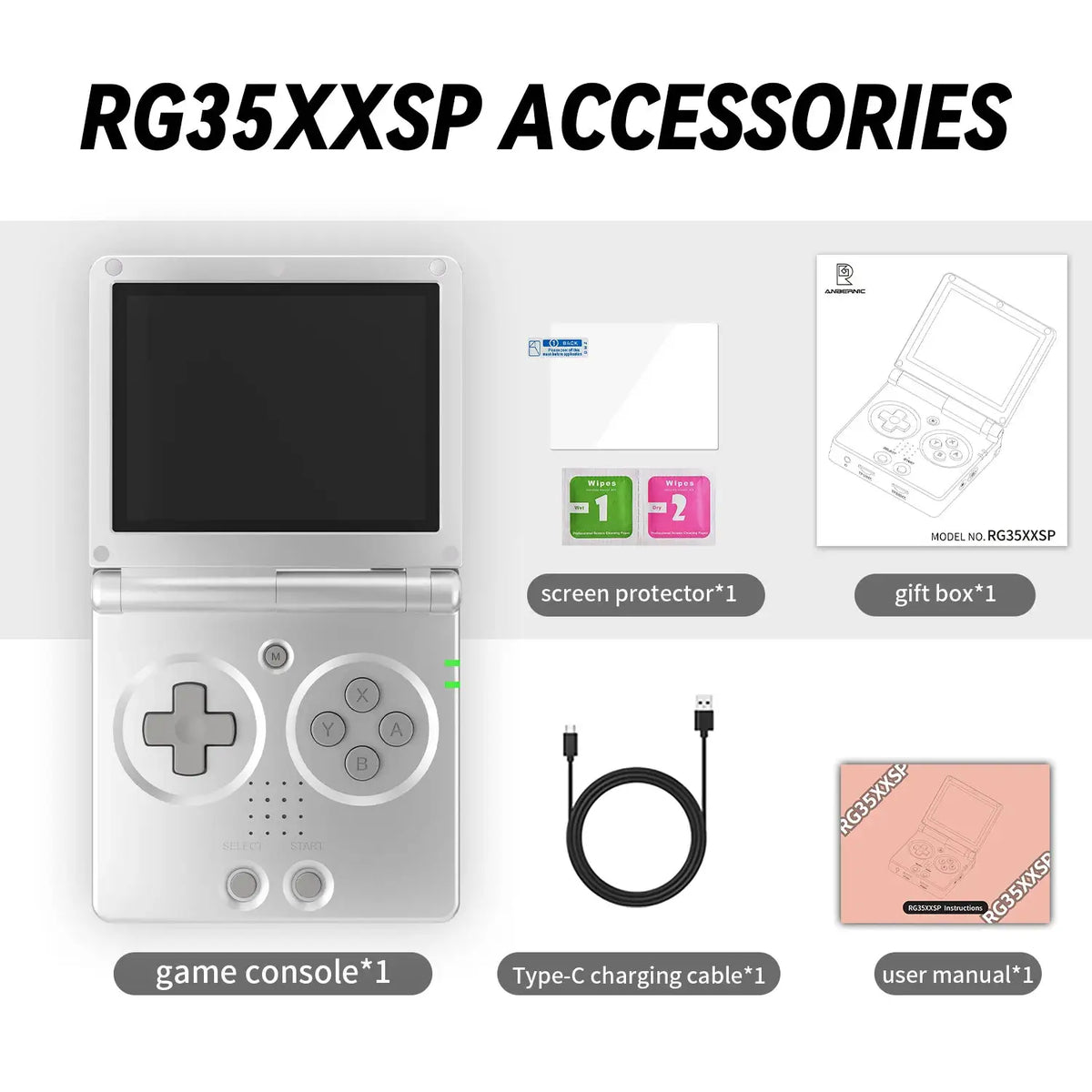 Anbernic - Flip Retro Handheld Console — product view 10