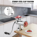 SucceBuy Manual Meat Grinder Stainless Steel Hand Meat Grinder