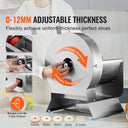 SucceBuy Electric Vegetable Slicer Thickness Adjustable