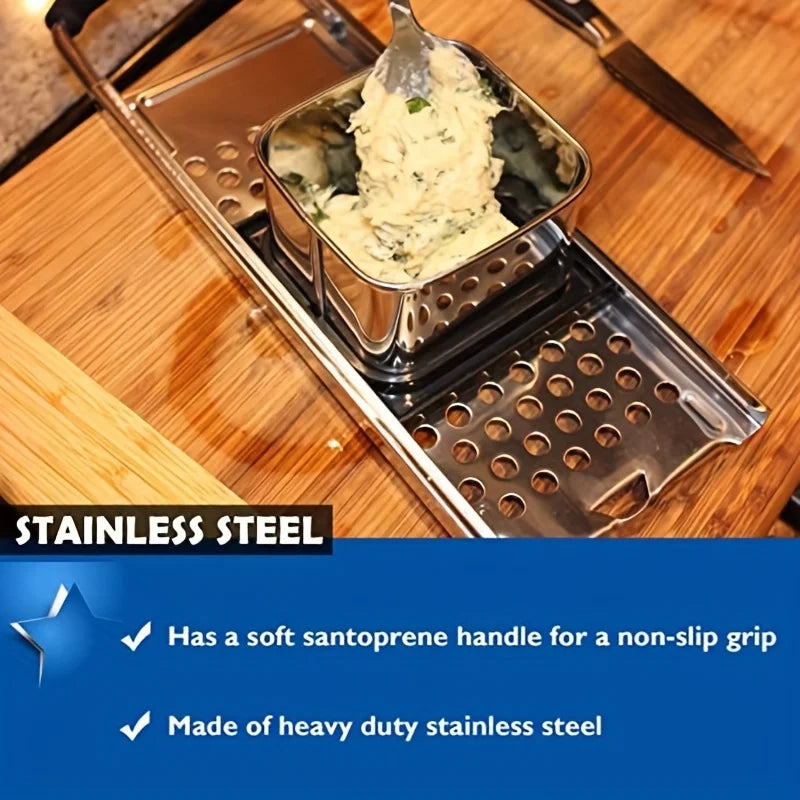 Stainless Steel Spaetzle Maker Premium Grade Traditional German — product view 7