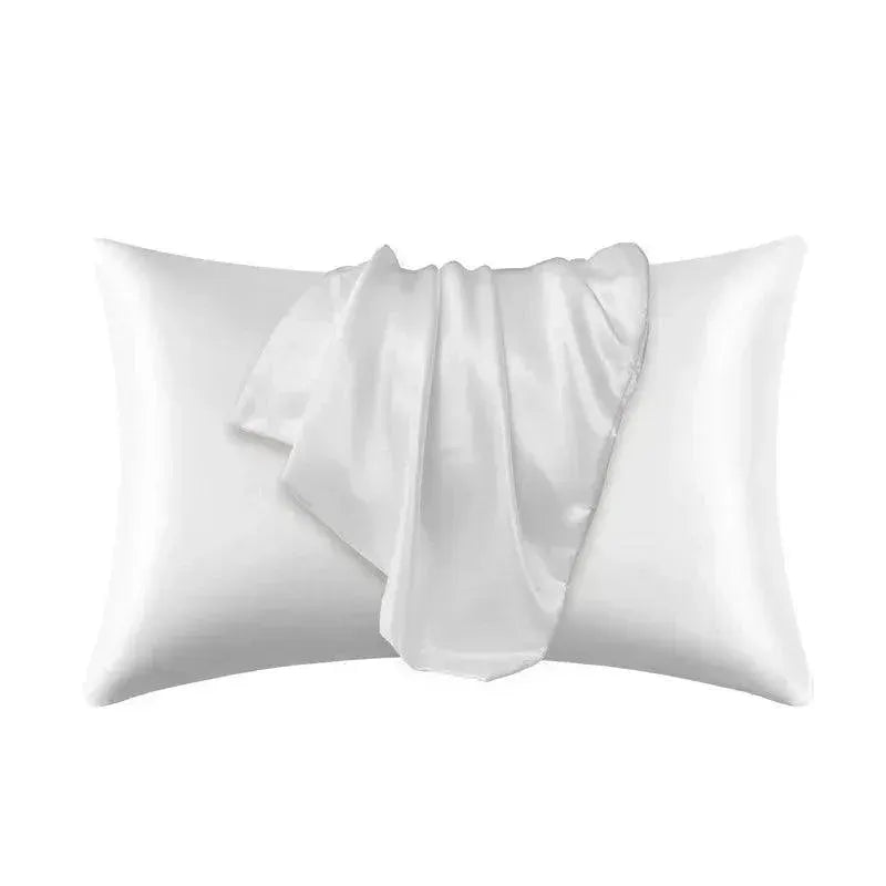 Silk Satin Pillow Cover Luxurious Beauty Sleep Essential