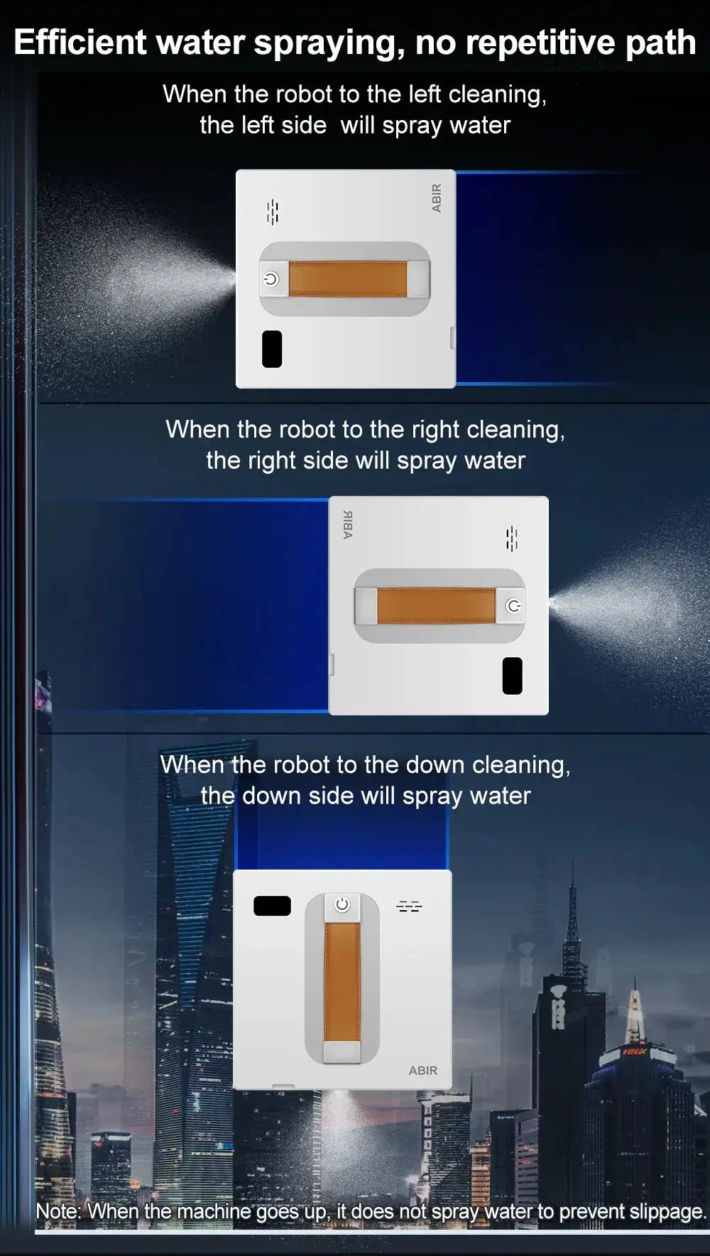 ABIR Window Vacuum Robot Efficient — product view 11