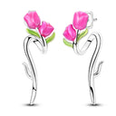 Sterling Silver Chameleon Dragonfly Butterfly
