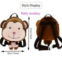 Cartoon Toddler Backpack With Harness