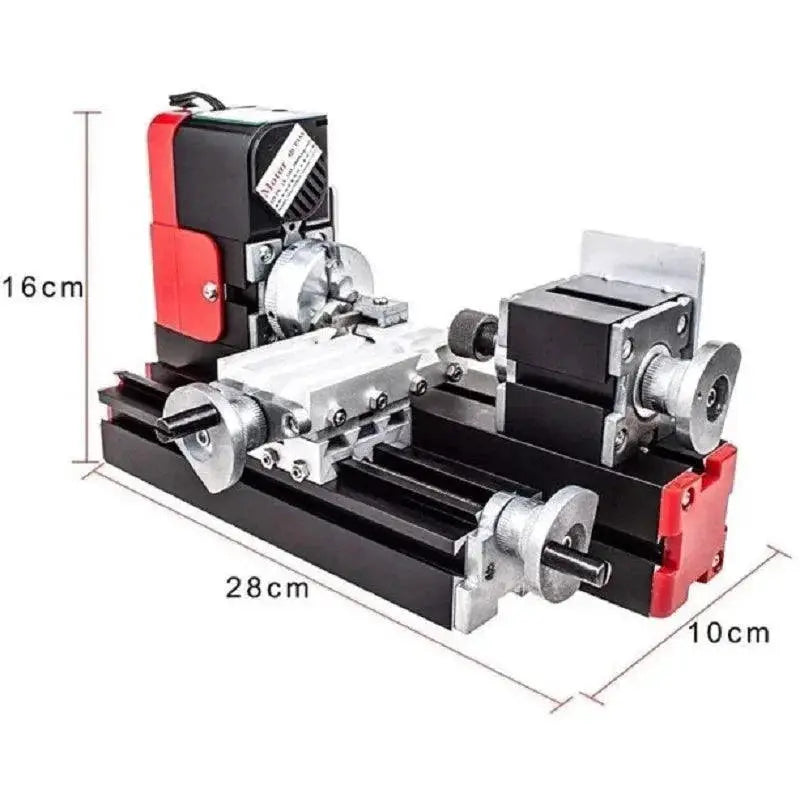 DIY Tool Big Power Mini Metal Rotating Lathe 20W Motor - OurLum.com
