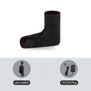 Electric Heating Foot Wrap Full Foot Coverage Vibration Massage Relief Pain Ankle Comfort Home Relax Sports Recovery