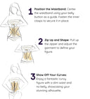 Plus Size Women's Fajas Corset Waist Trainer Girdle Shaper